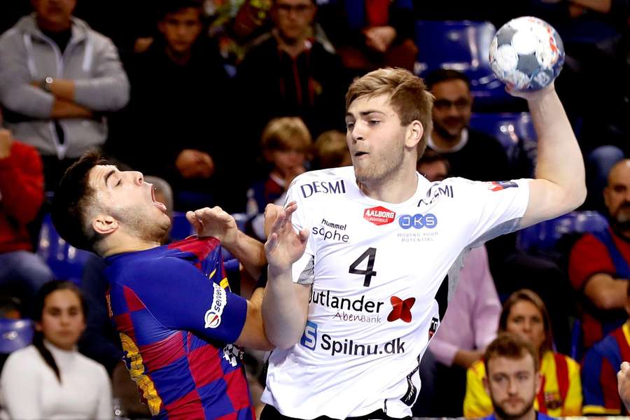 Oliver Norlyk noch im Trikot von Aalborg.