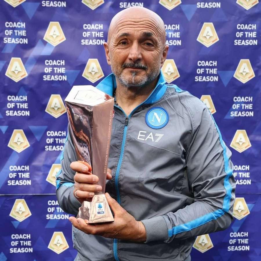 Spalletti a fost desemnat antrenorul anului în Serie A
