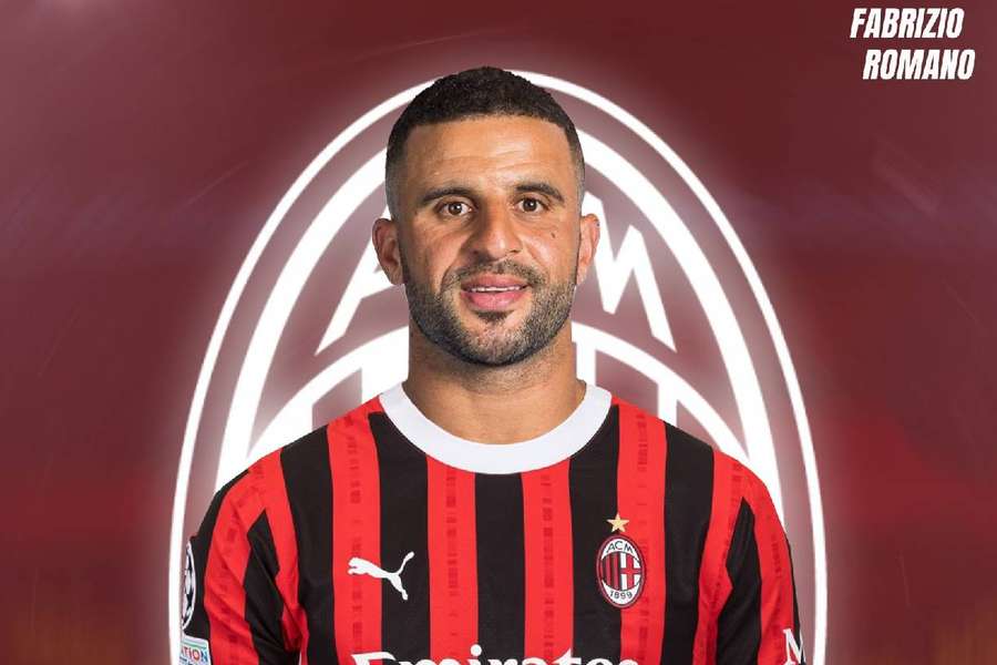 Kyle Walker, jucătorul lui AC Milan
