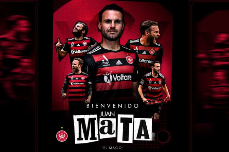 Juan Mata já foi oficializado