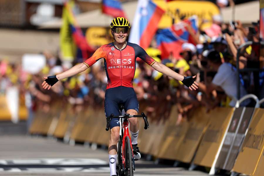 Ha nacido una estrella: Carlos Rodríguez gana su primera etapa en el Tour
