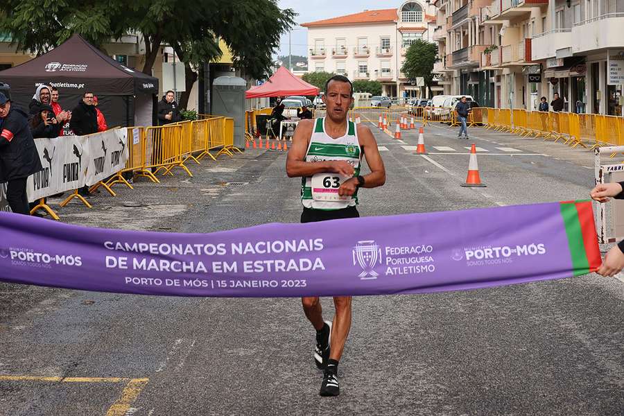 João Vieira chegou isolado à meta