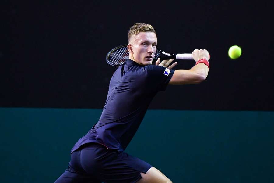 Jiří Lehečka zvládl vstup do turnaje Next Gen ATP Finals na výbornou. 