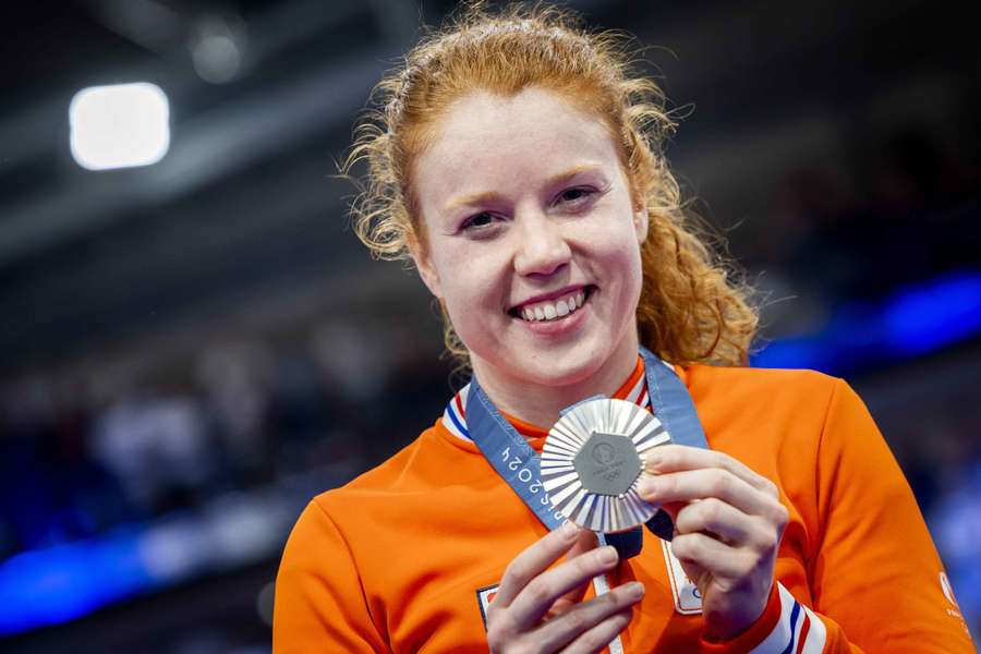 Hetty van de Wouw gaat niet met lege handen naar huis, want won eerder al keirinzilver