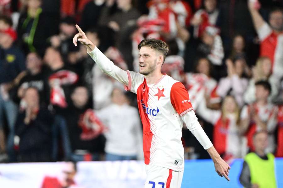 Vorlický si připsal první góly za Slavii.