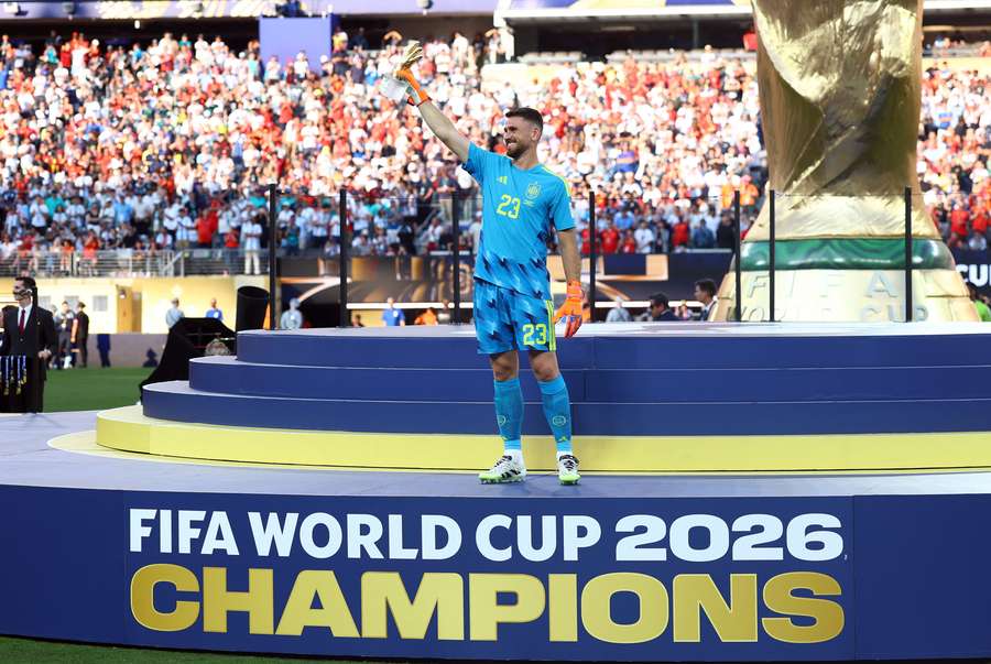 Unai Simón, o melhor guarda-redes do Mundial 2026