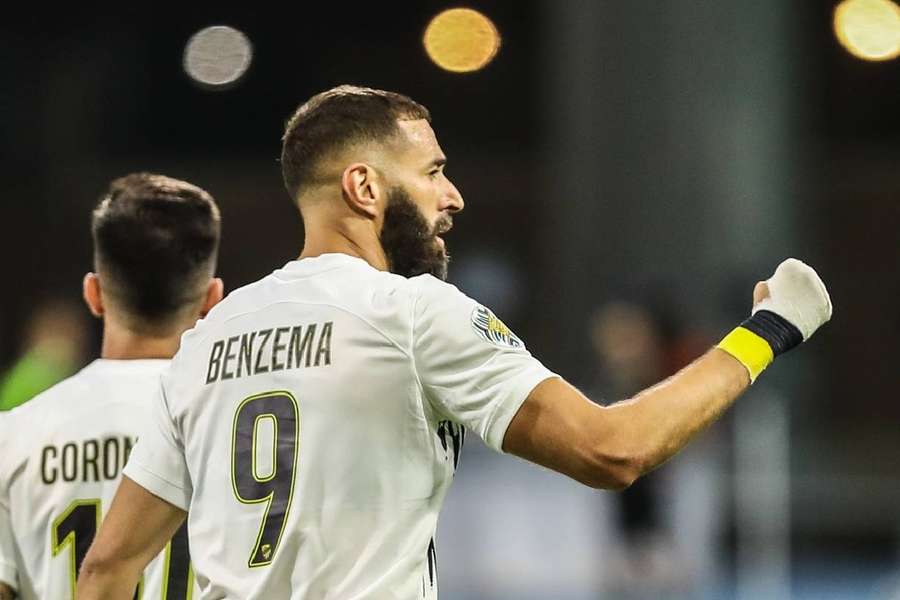 Benzema a debutat excelent pentru noua sa echipă.