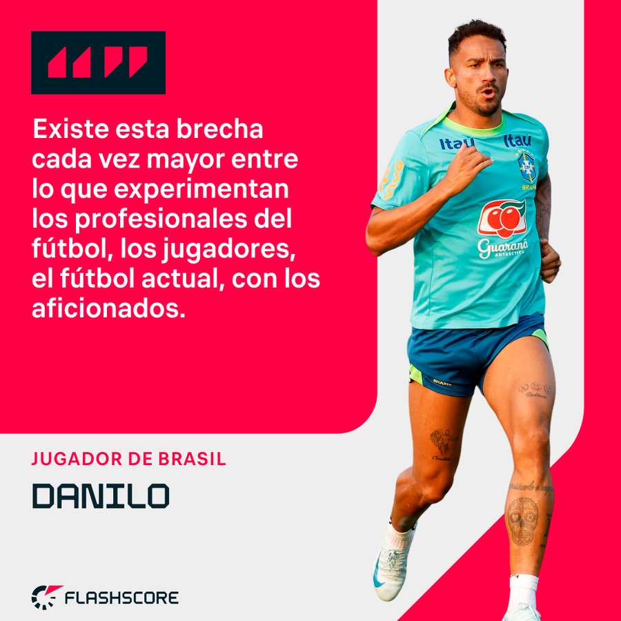 Las palabras de Danilo.