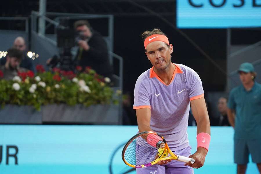 The 30th-seeded Lehecka defeated Nadal (pictured) 7-5, 6-4 to advance to a last-eight meeting with Daniil Medvedev