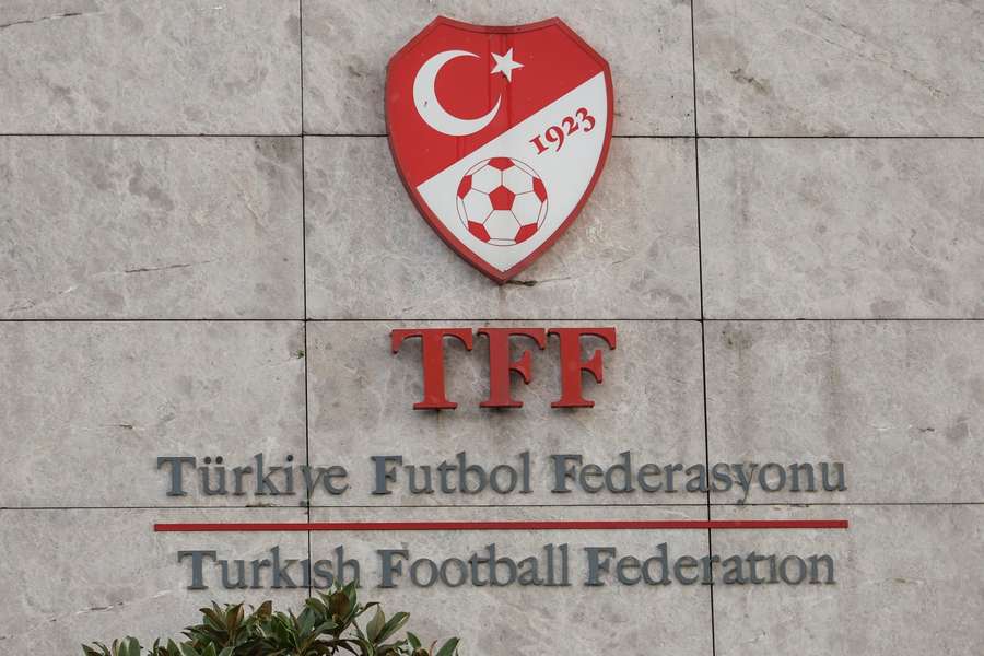 The Turkish Football Federation (TFF) logo The Turkish Football Federation (TFF) logo