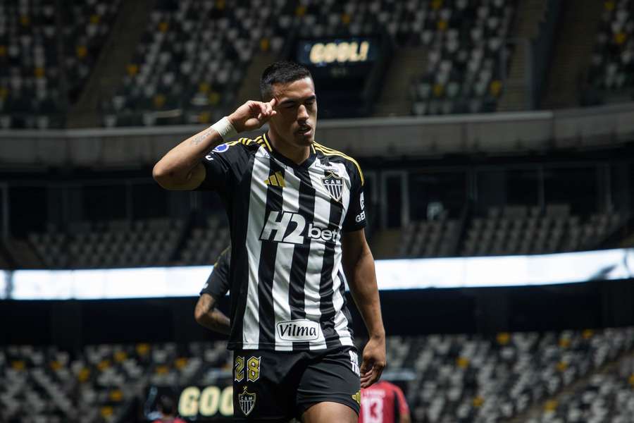 Tomás Cuello foi o principal jogador do Atlético-MG no duelo