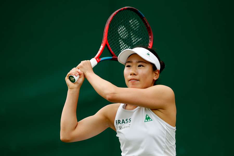 Nao Hibino was on top form against Barbora Krejcikova