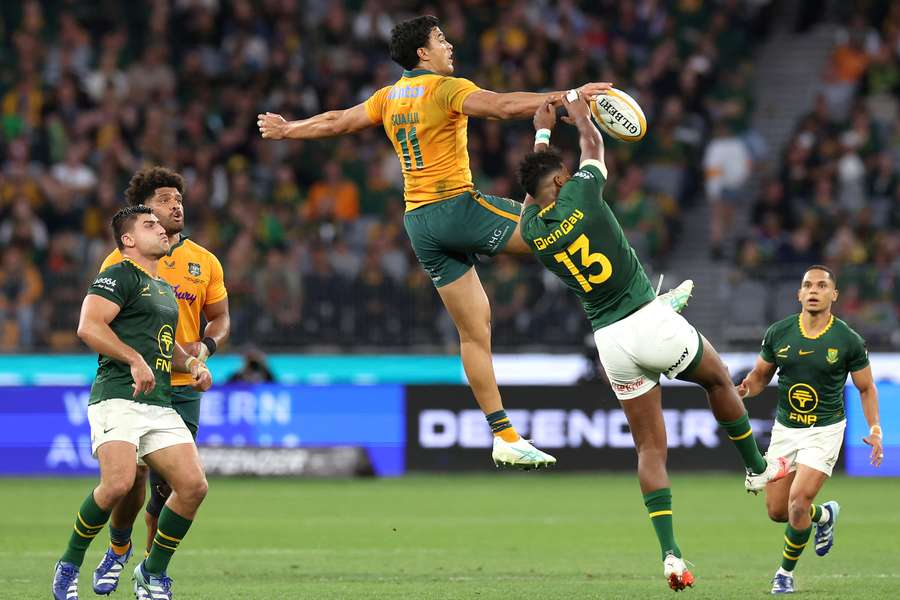 Australia hosted the Springboks in Perth Australia hosted the Springboks in Perth