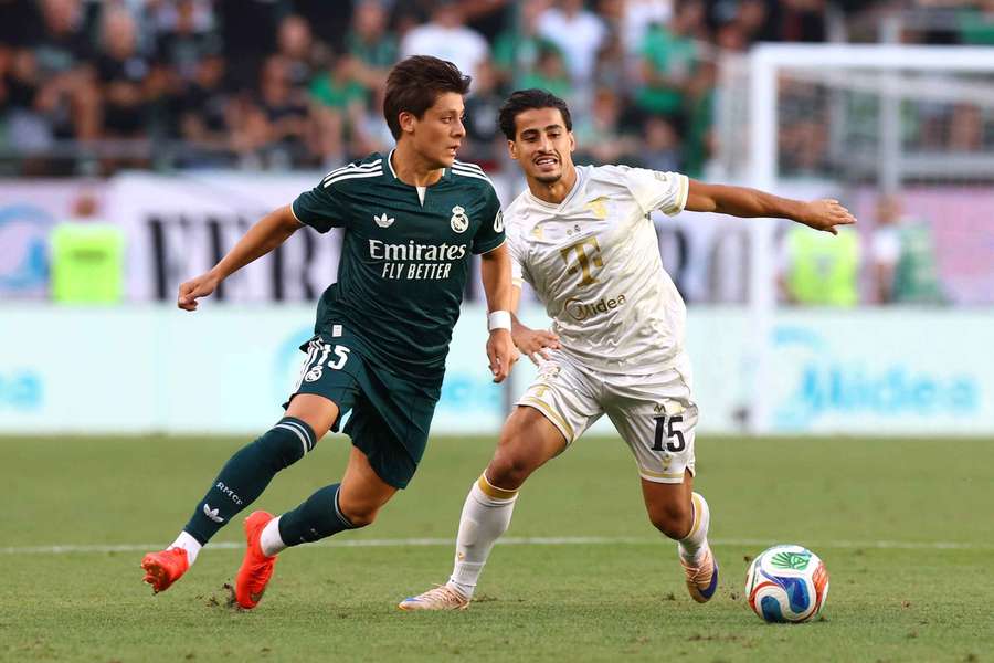 Arda Güler, ante el Ferencvaros Arda Güler, ante el Ferencvaros