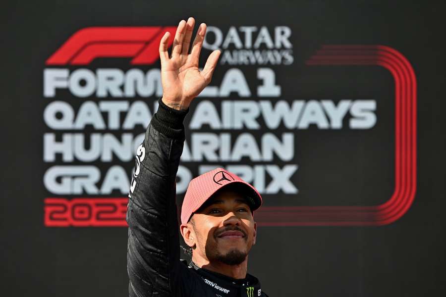 GP Ungarn 2023: Lewis Hamilton startet von der Poleposition