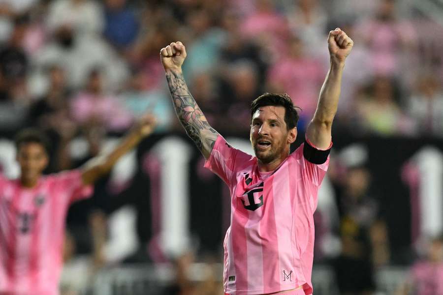 Messi tem oito gols na MLS