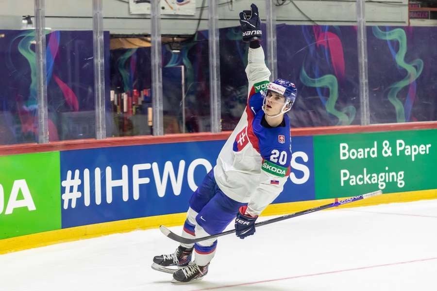 Slafkovský zářil především na únorových olympijských hrách v Pekingu, kde Slovensko získalo bronz.