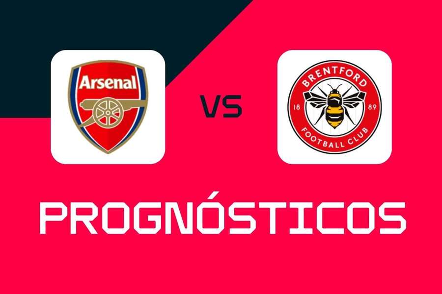 Arsenal - Brentford: Prognósticos, melhores apostas e odds (Premier League)