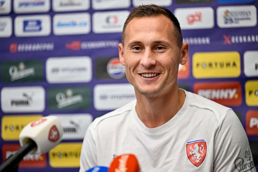 Jan Bořil se usmívá po návratu do reprezentace