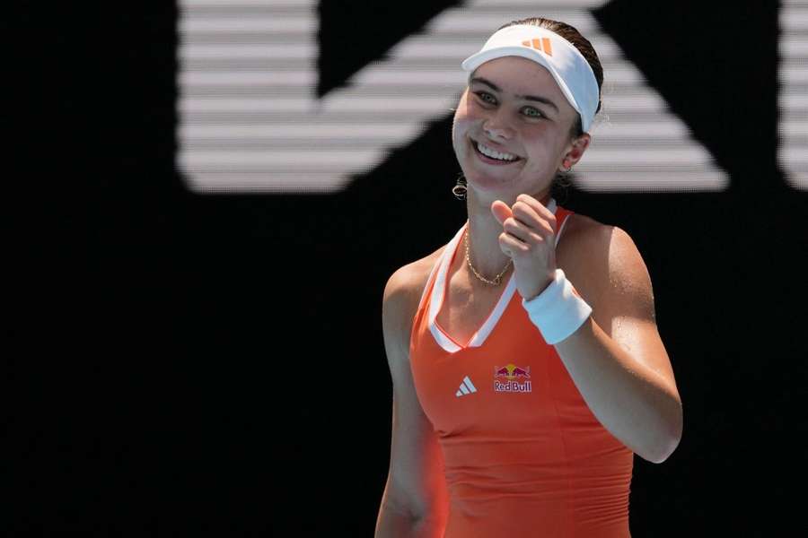 Iva Jovicová predvádza v Melbourne výborné výkony.