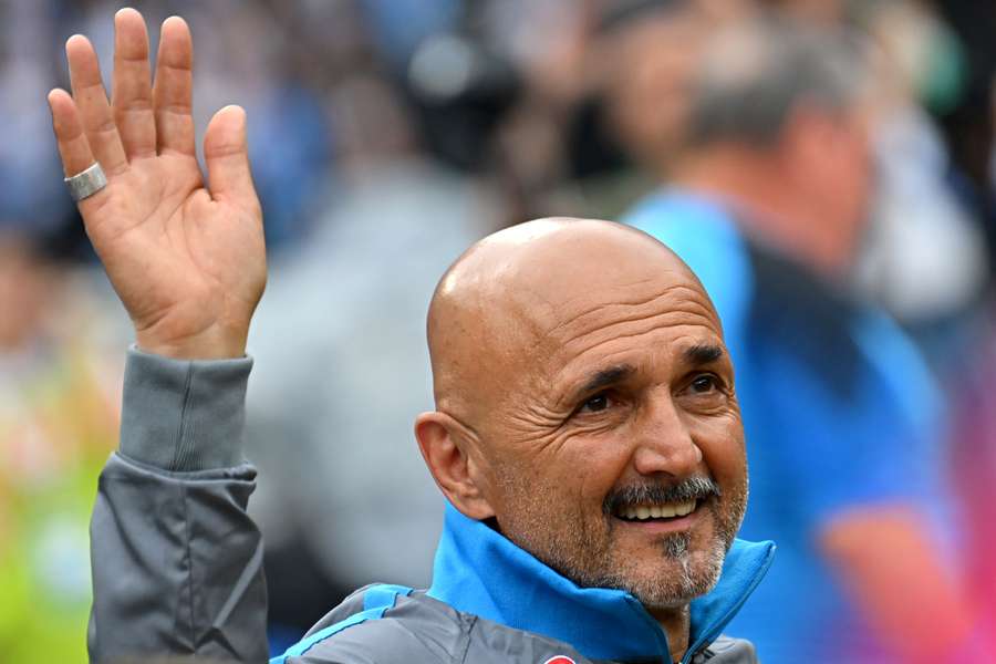 Napoli coach Luciano Spalletti