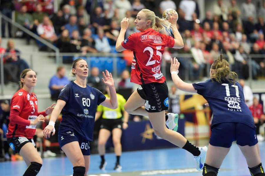 Henny Reistad spurned Team Esbjerg on to a win in Romania