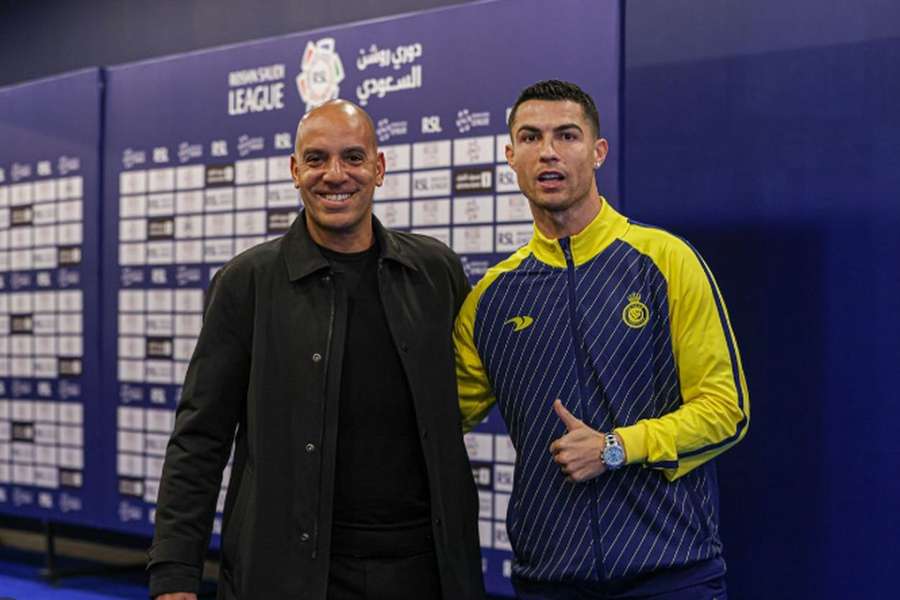 Pepa com Cristiano Ronaldo