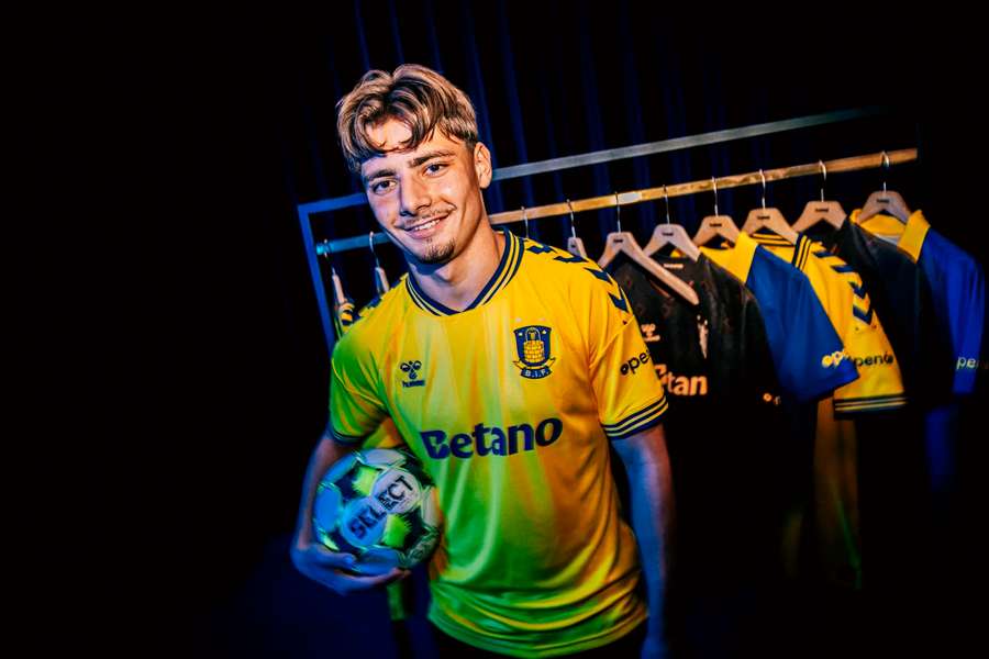 Olti Hyseni got his Brondby career off to a great start against Viborg