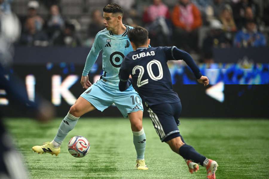 James Rodríguez estaba llamado a liderar a Minnesota James Rodríguez estaba llamado a liderar a Minnesota