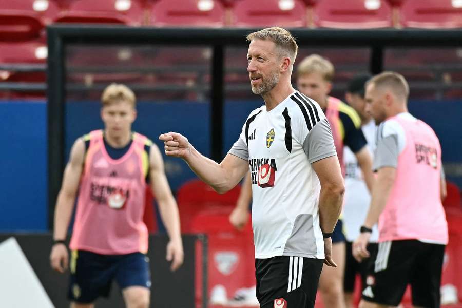 Graham Potter prepares his side to face the Netherlands Graham Potter prepares his side to face the Netherlands