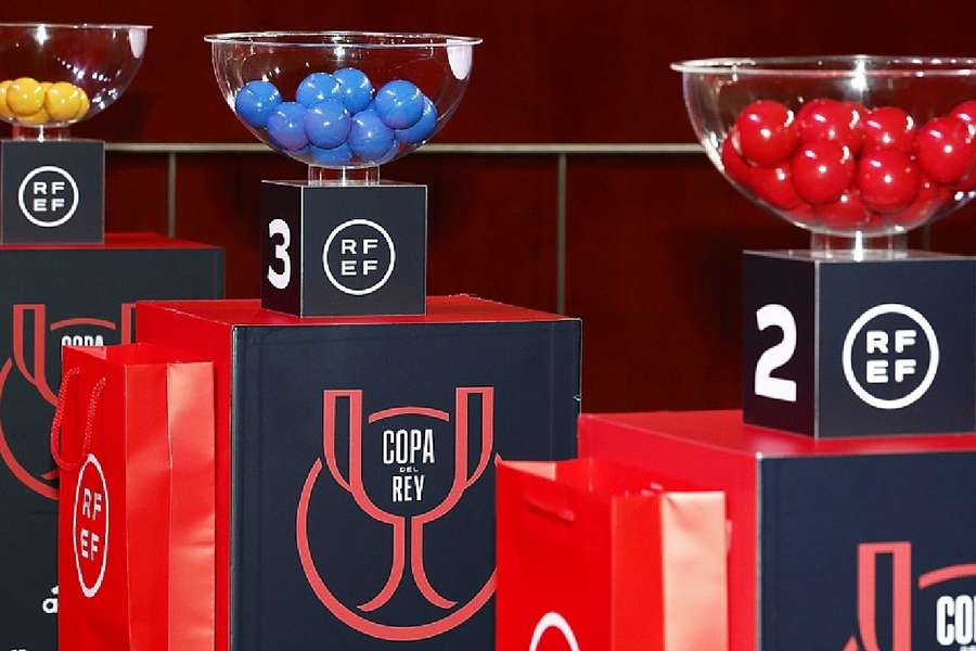 Este lunes se celebra el sorteo de la Copa del Rey con 16 equipos de Primera división