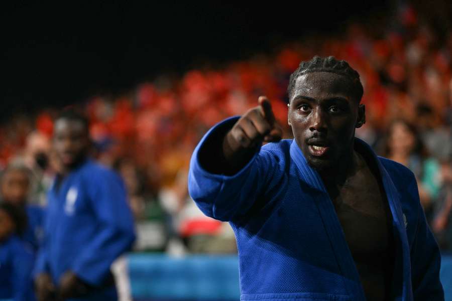 Joan-Benjamin Gaba aux JO 2024.