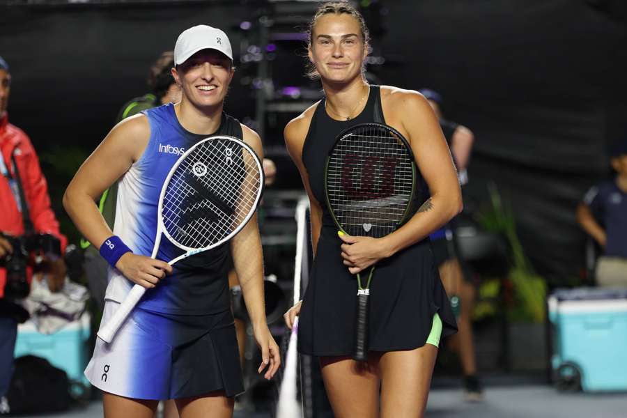 Półfinał Świątek z Sabalenką podczas WTA Finals przełożony na niedzielę