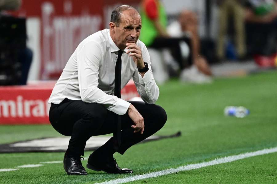 Massimiliano Allegri en Serie A dimanche.