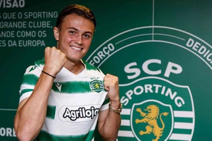 Nicolai Skoglund representou o Sporting