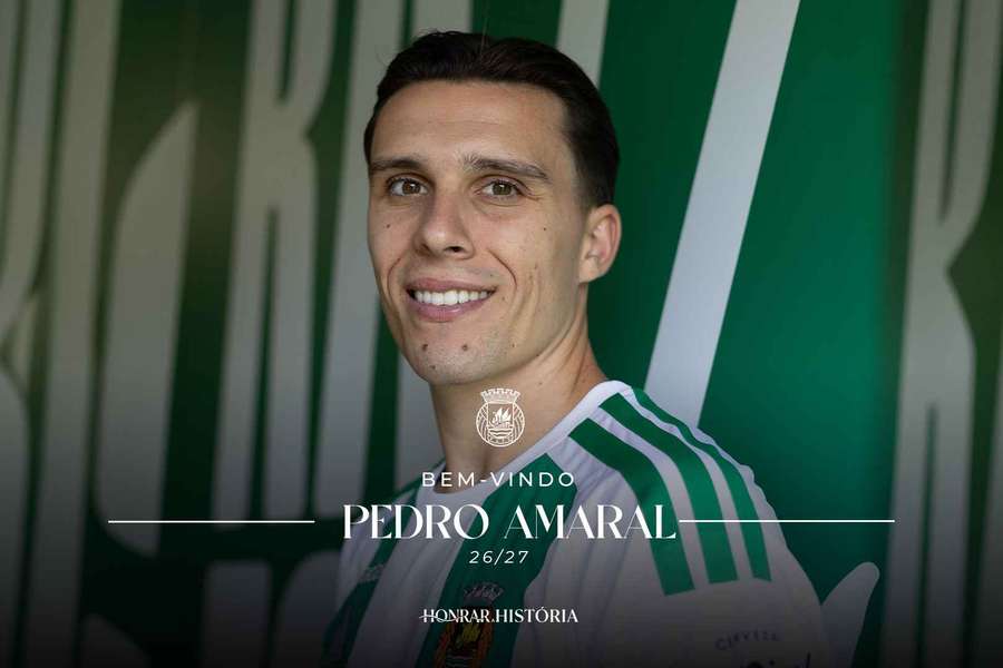 Pedro Amaral oficializado pelo Rio Ave