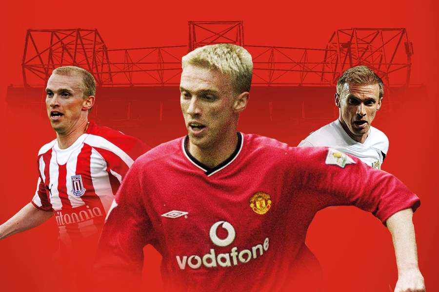 Luke Chadwick foi jogador do United Luke Chadwick foi jogador do United