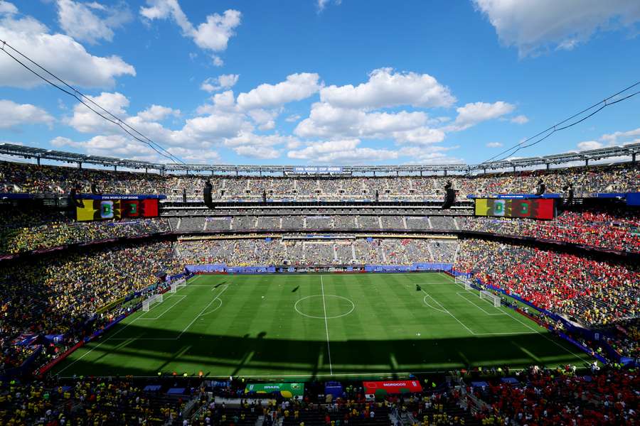 General view inside MetLife stadium before the match General view inside MetLife stadium before the match