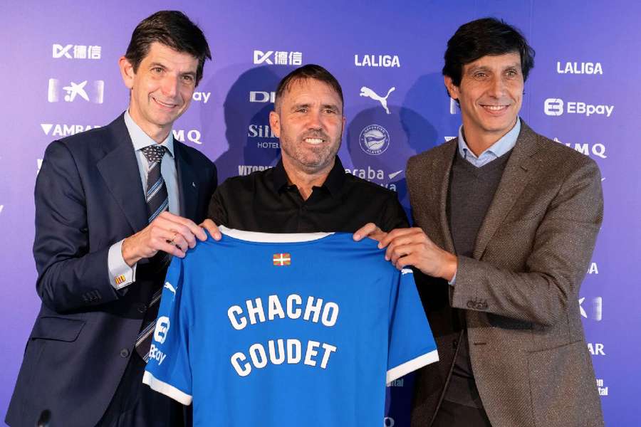 Coudet, en su presentación 
