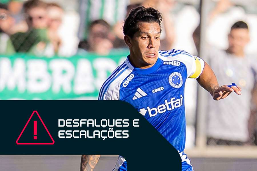 Romero desfalca o Cruzeiro por suspensão Romero desfalca o Cruzeiro por suspensão