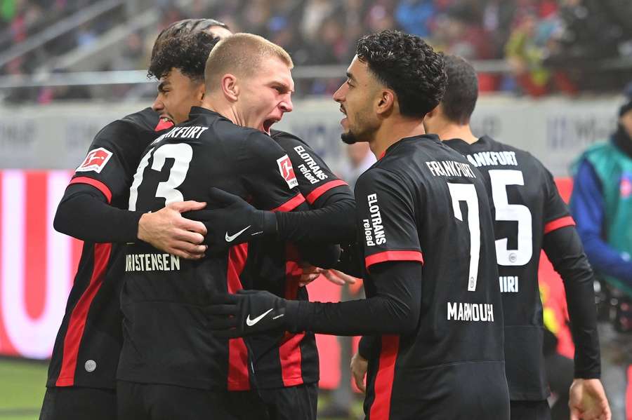 Eintracht Frankfurt bleibt auf Erfolgskurs.