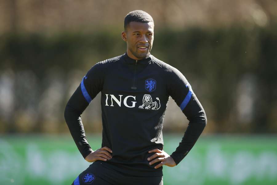 Georginio Wijnaldum is reserve-aanvoerder van het Nederlands elftal