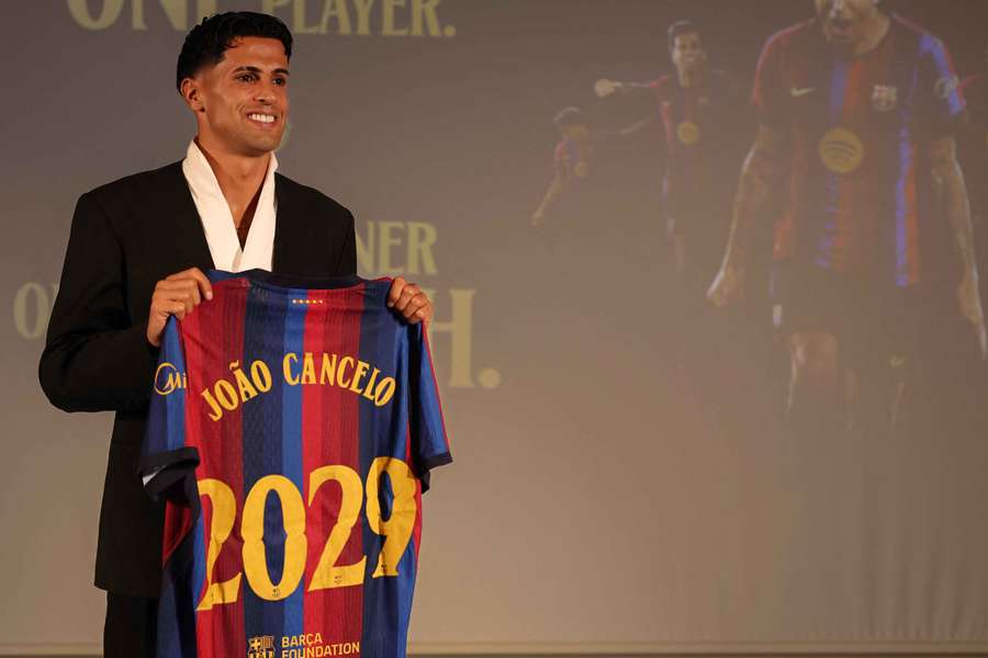 Joao Cancelo has previously spent two loan spells at Barcelona Joao Cancelo has previously spent two loan spells at Barcelona