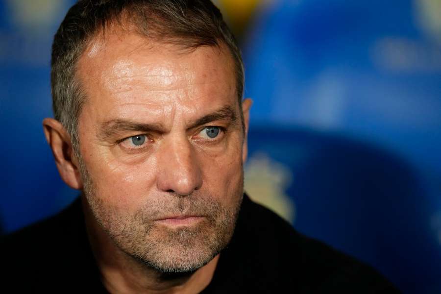 Hansi Flick relieved with Barcelona's win against Las Palmas.