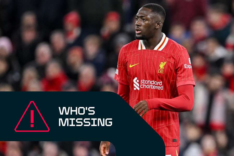 Ibrahima Konate could miss up to six weeks through injury