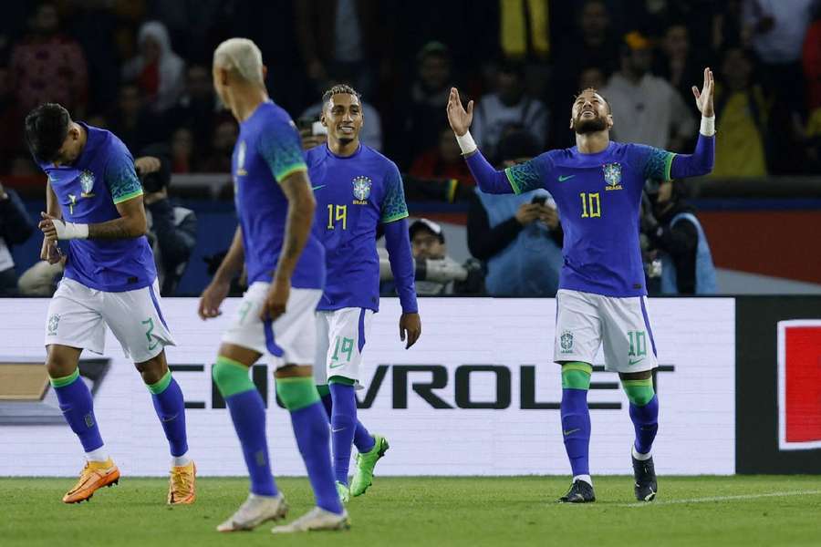 Brazil are the number one team in the world according to FIFA's ranking system