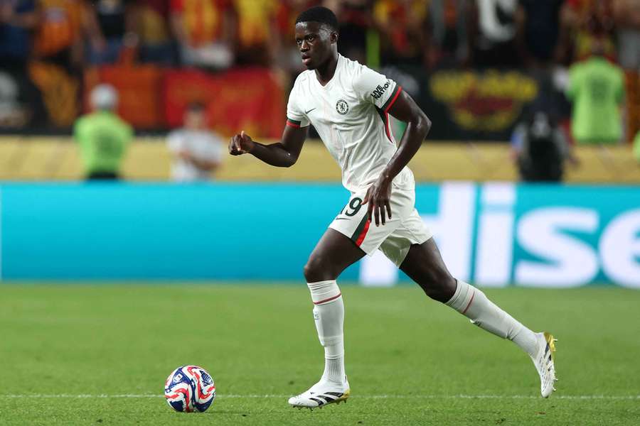 Mamadou Sarr avec Chelsea à la Coupe du monde des clubs.