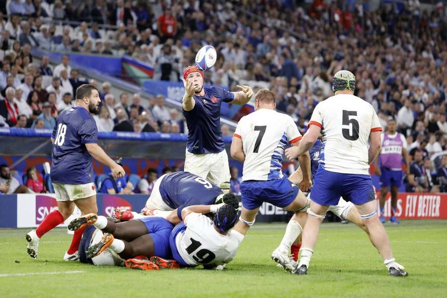 Franța a spulberat Namibia la Cupa Mondială de Rugby