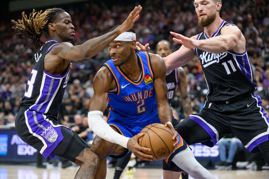Gilgeous-Alexander je zárukou bodov.