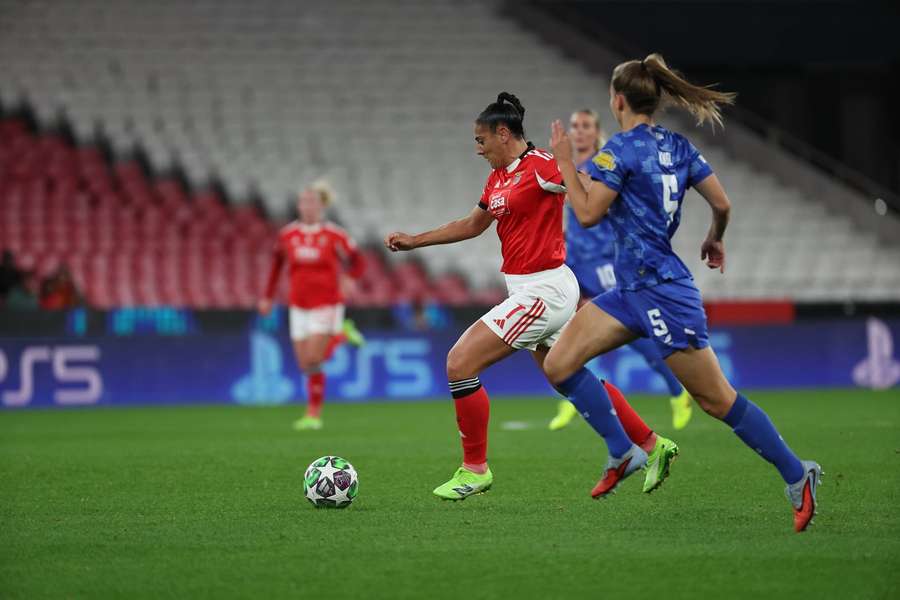 Cristina Martín-Prieto fez o golo do Benfica aos 62 minutos